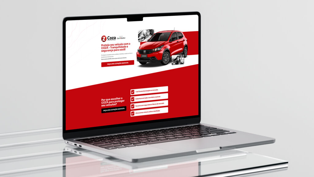 Site institucional — Coza Seguros